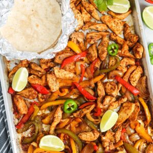 CHICKEN OR LAMB FAJITA